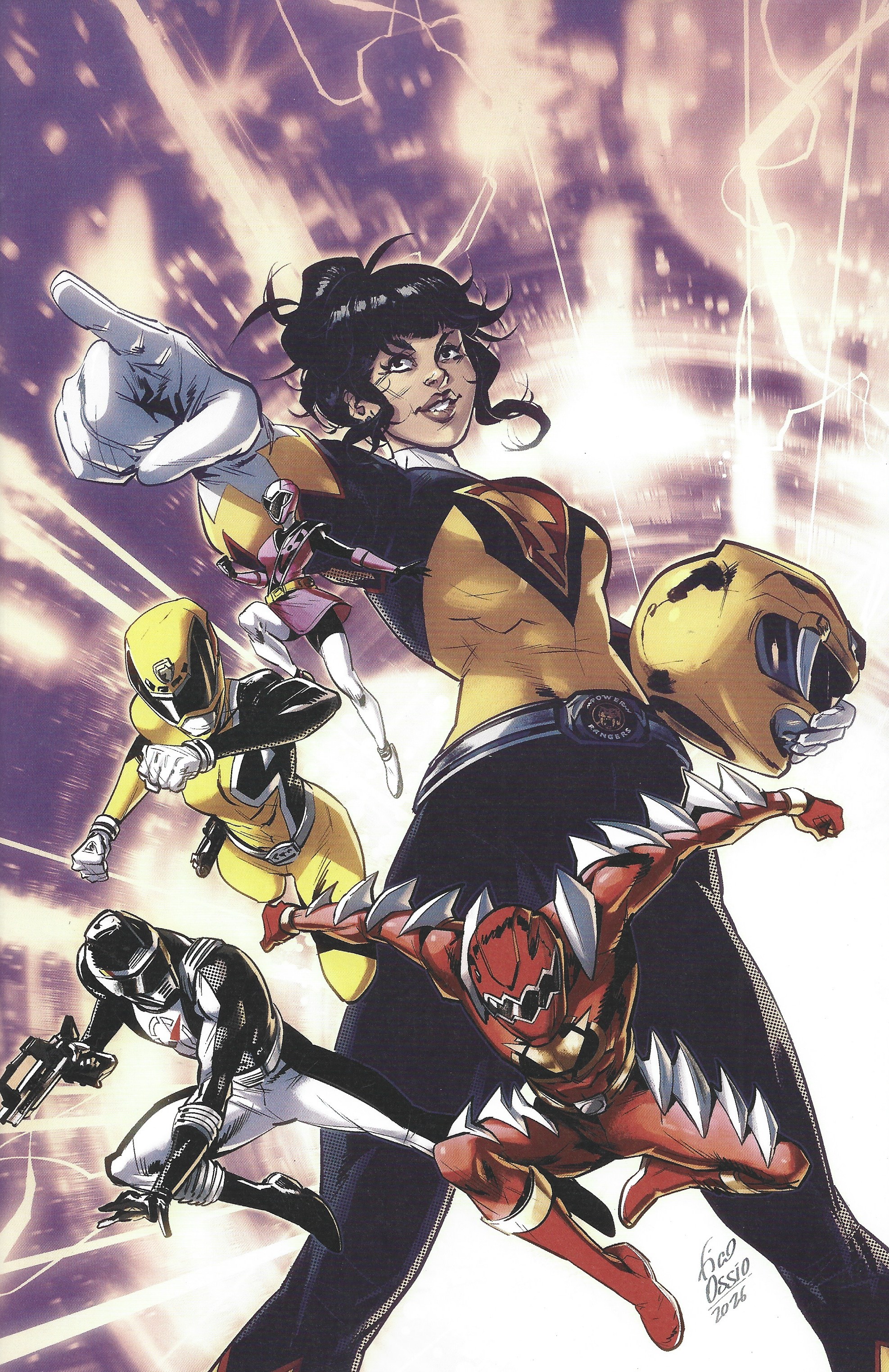 Power Rangers Unlimited #3 1:20 Fico Ossio Virgin Variant Boom 2026