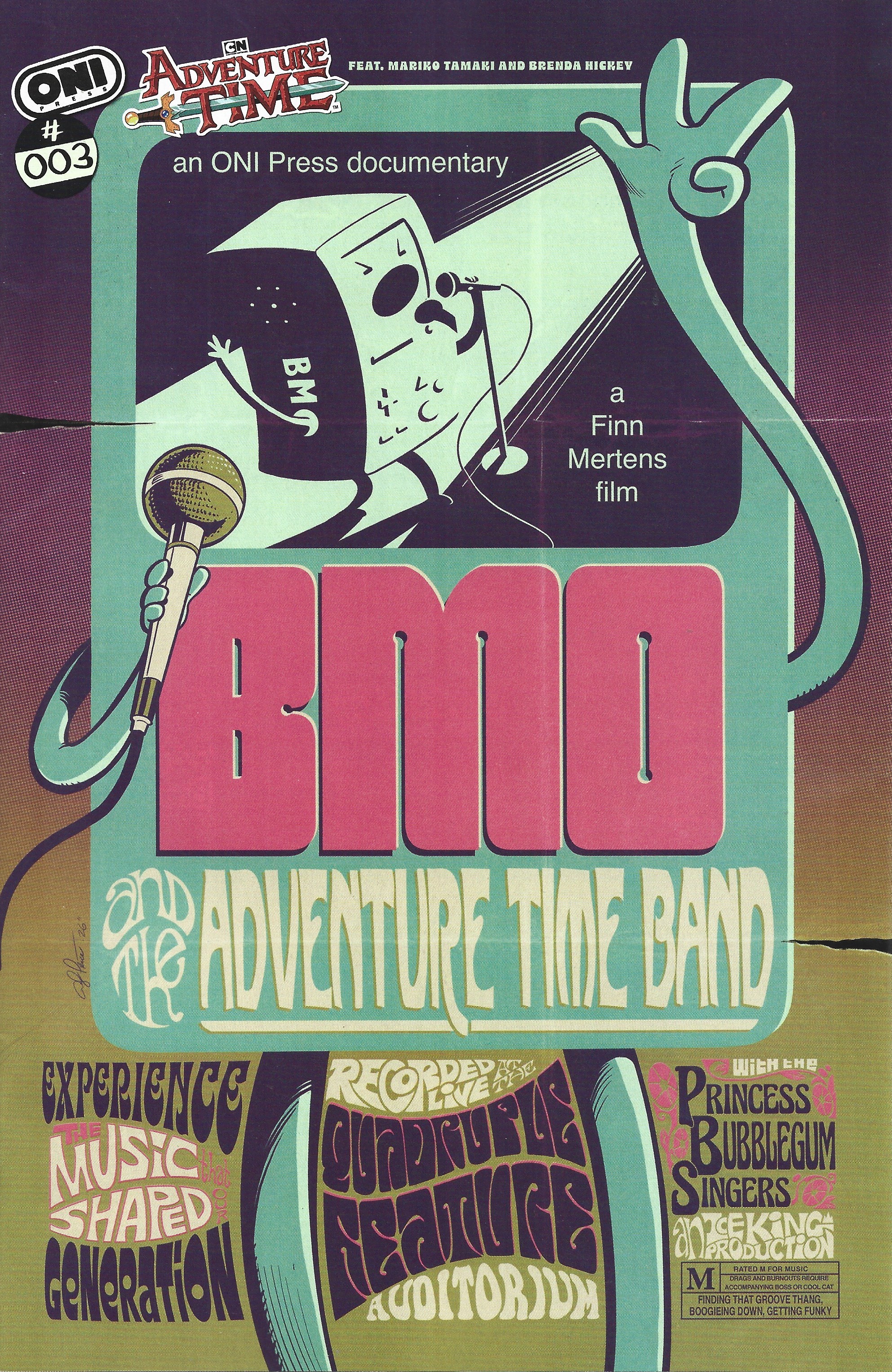 Adventure Time Quadruple Feature #3 1:10 Andy Price Variant Oni Press 2026