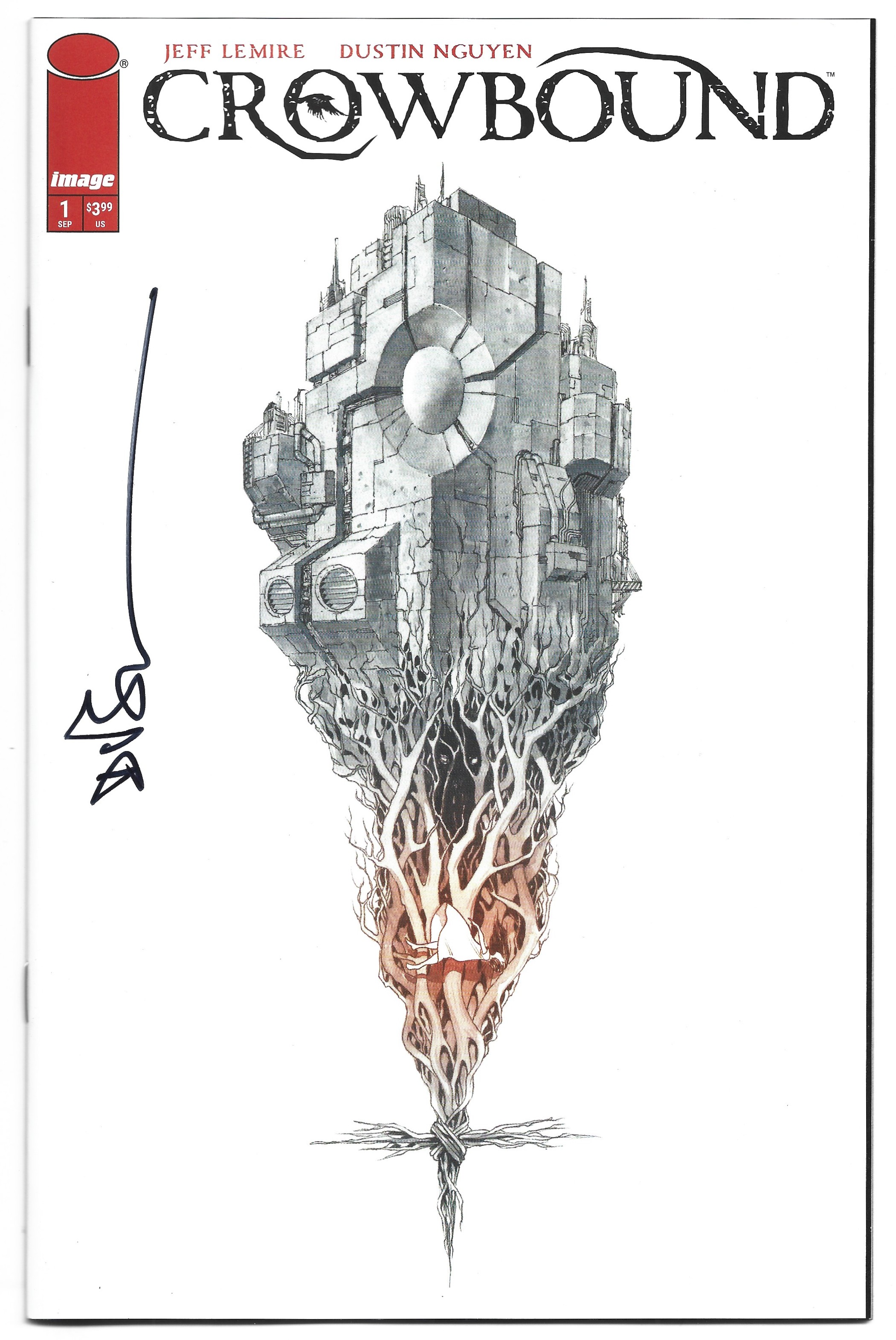 Crowbound #1 Cover A SIGNED by Dustin Nguyen Image 2026 Jeff Lemire