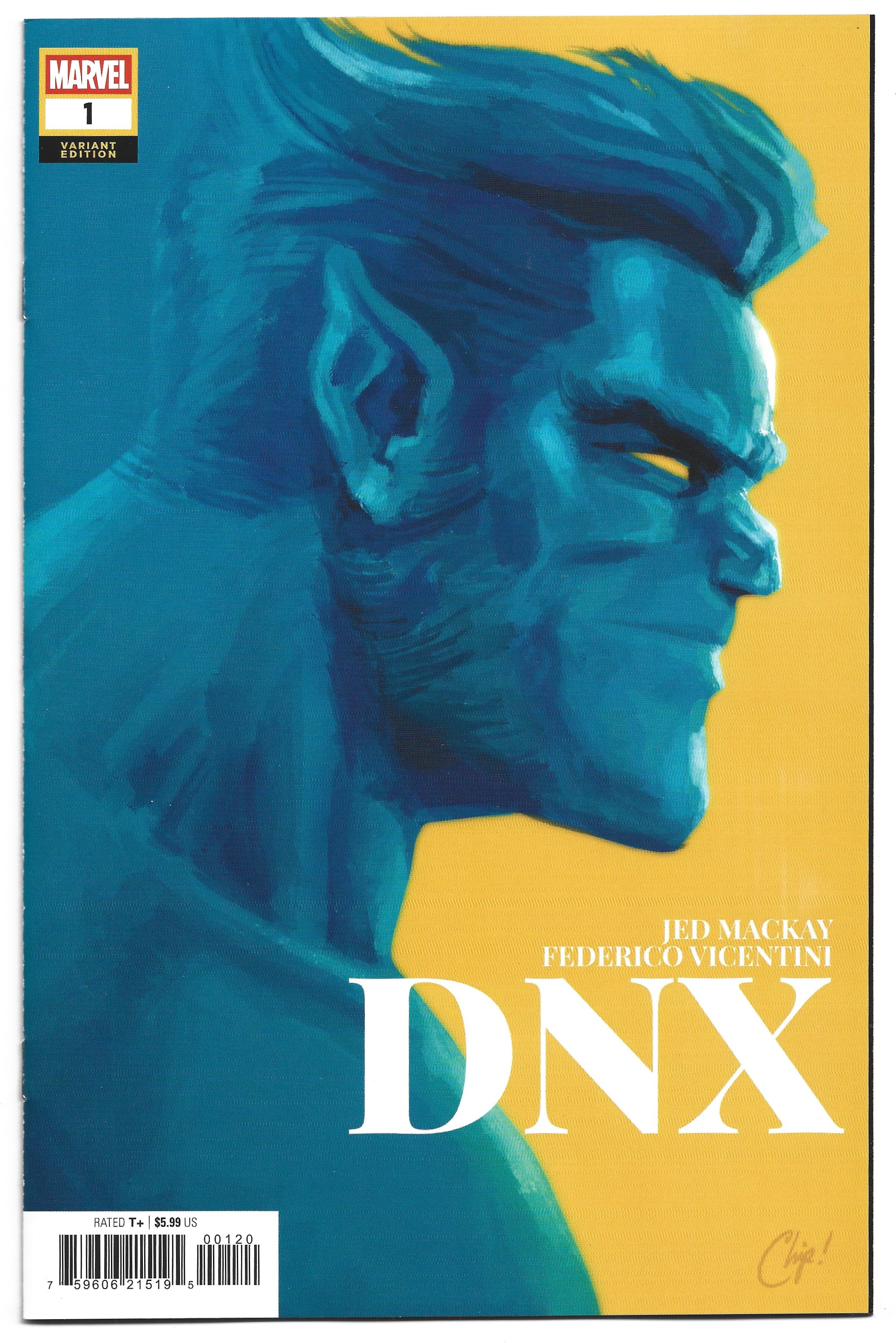 DNX #1 1:500 Chip Zdarsky Variant Marvel 2026 X-Men Fantastic Four