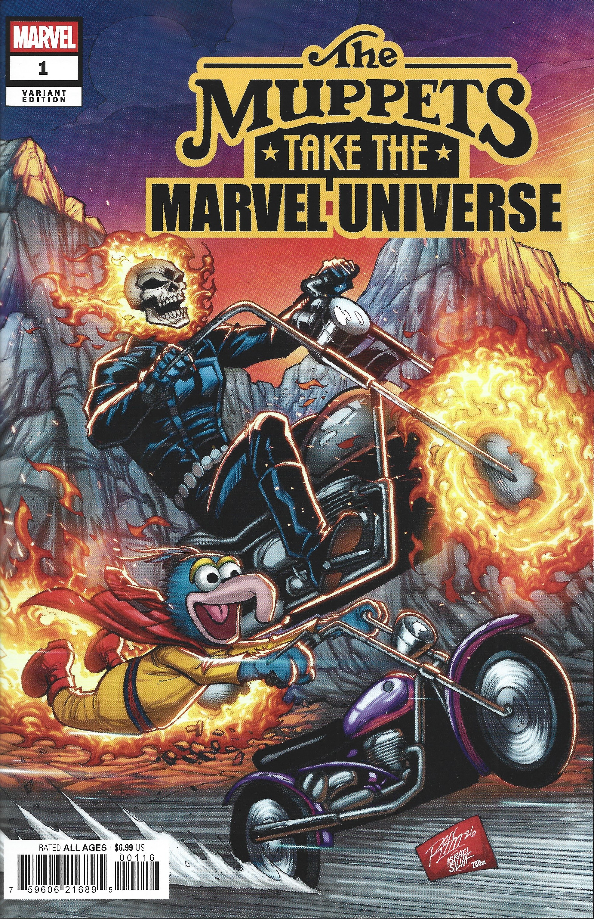 Muppets Take the Marvel Universe #1 1:25 Ron Lim Variant Marvel 2026 Zdarsky