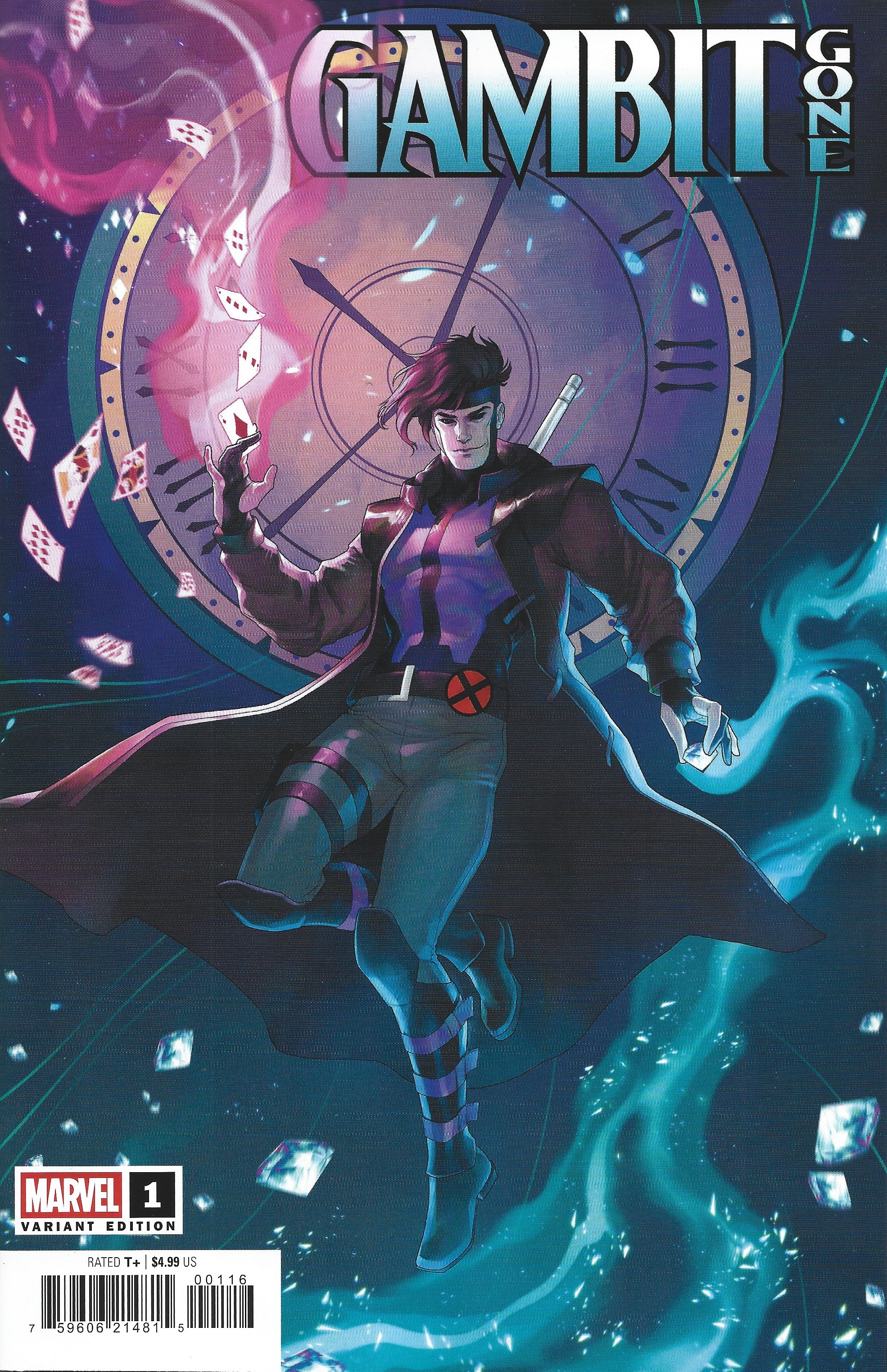 Gambit Gone #1 1:25 Meghan Hetrick Variant Marvel 2026 Steve Orlando