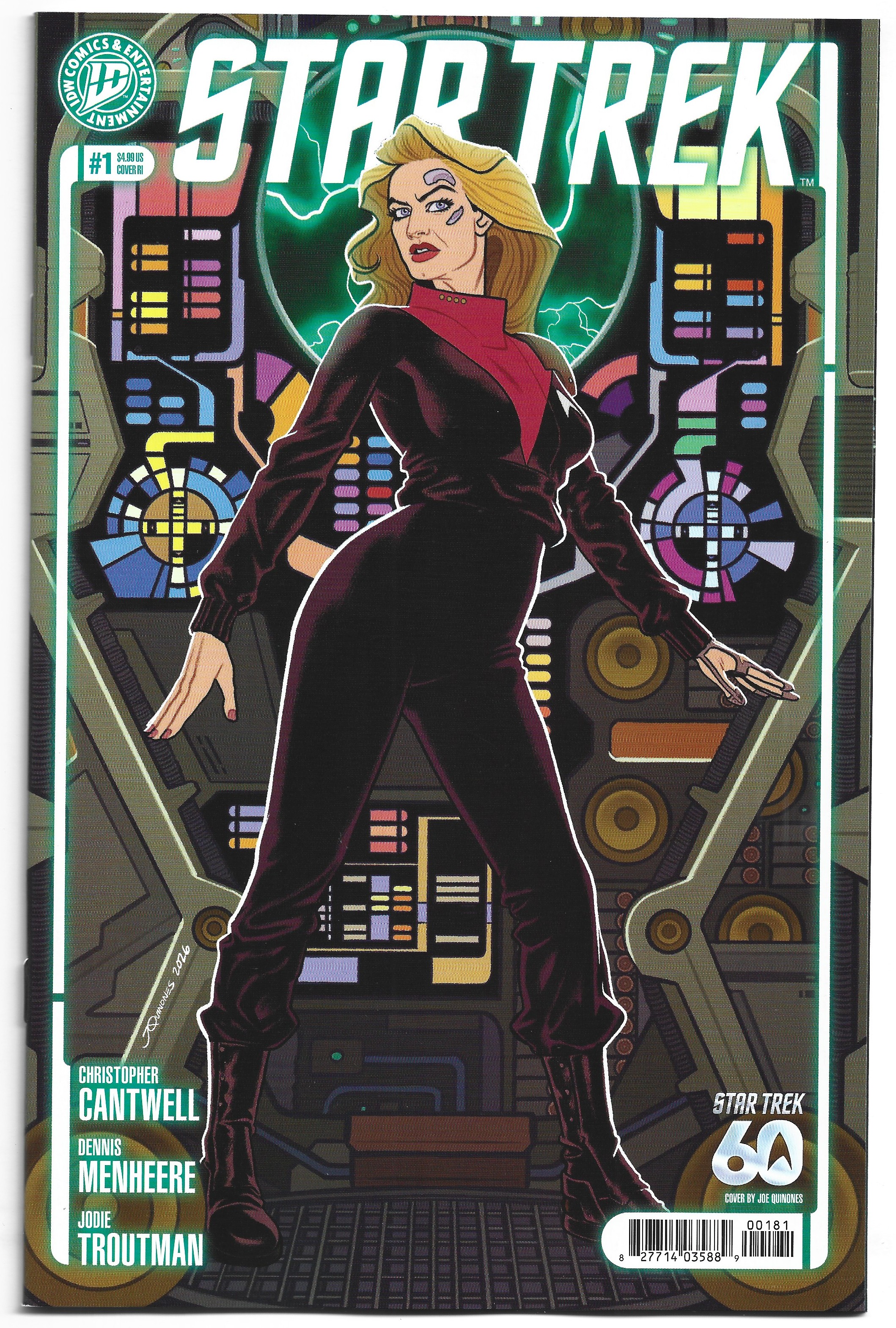 Star Trek #1 1:50 Joe Quinones Variant Cantwell IDW 2026