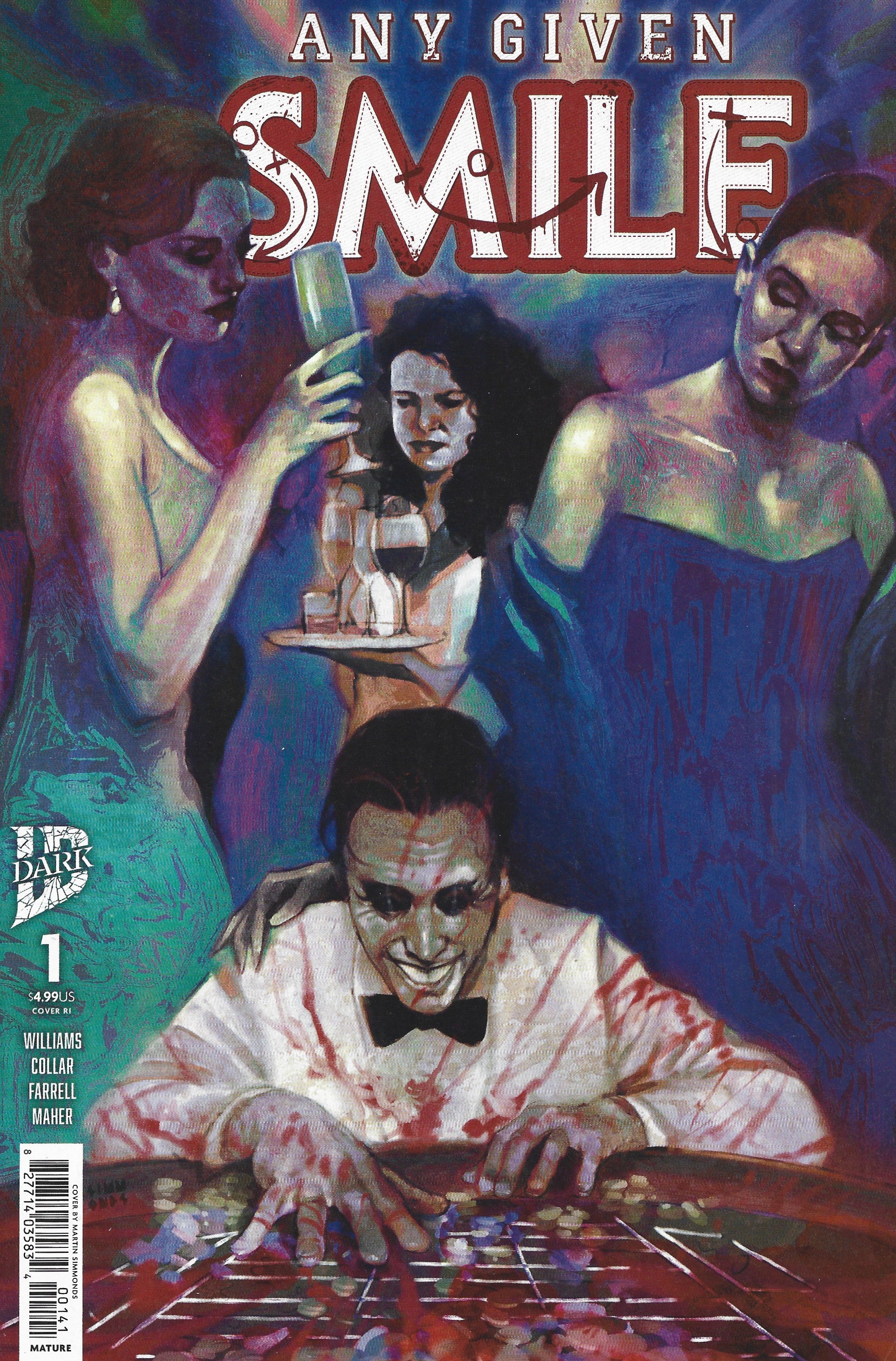 Any Given Smile #1 1:15 Martin Simmonds Variant IDW 2026