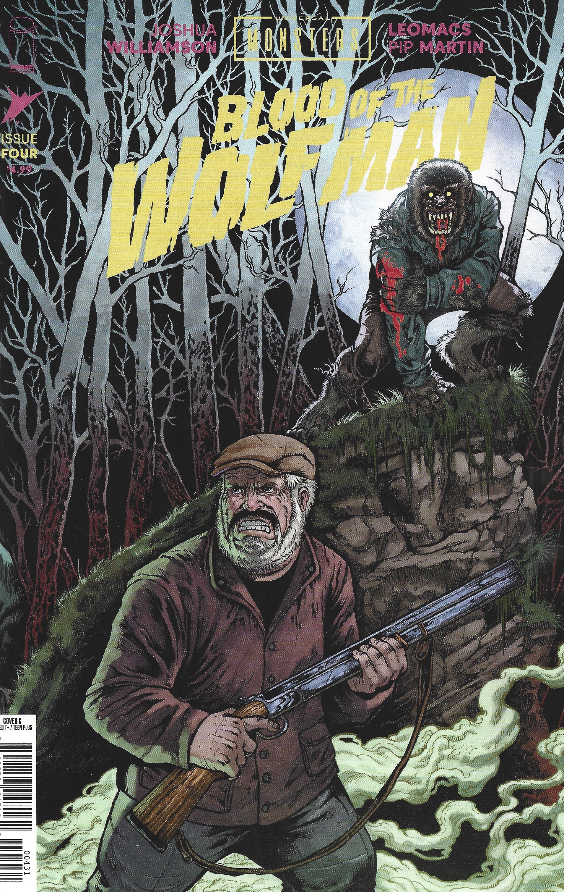 Universal Monsters Blood of the Wolf Man #4 1:10 Wolf Variant Image 2026