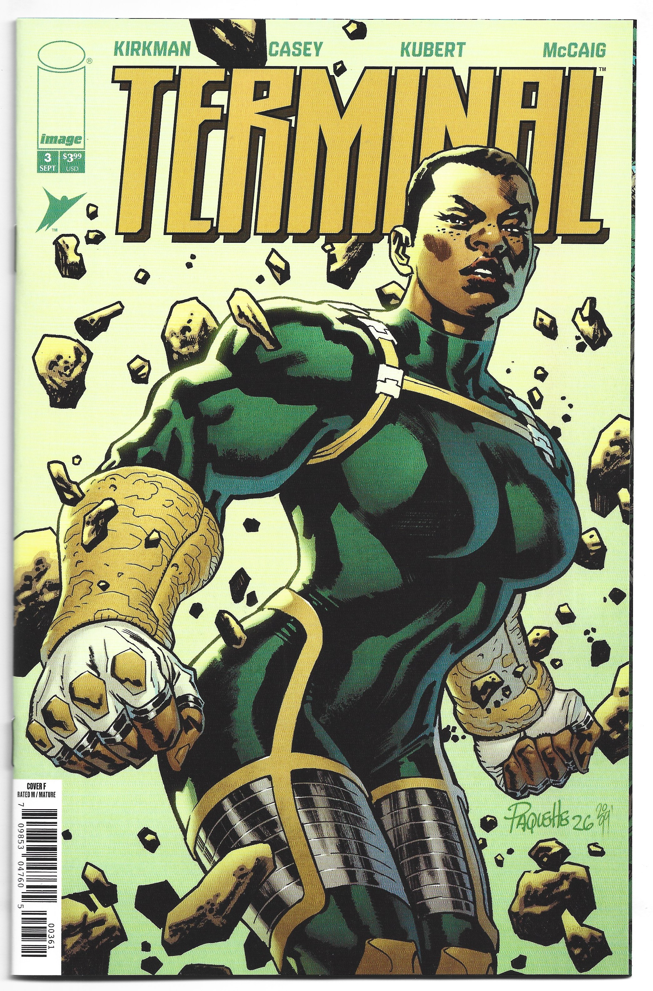 Terminal #3 1:100 Yanick Paquette Variant Kirkman Image 2026