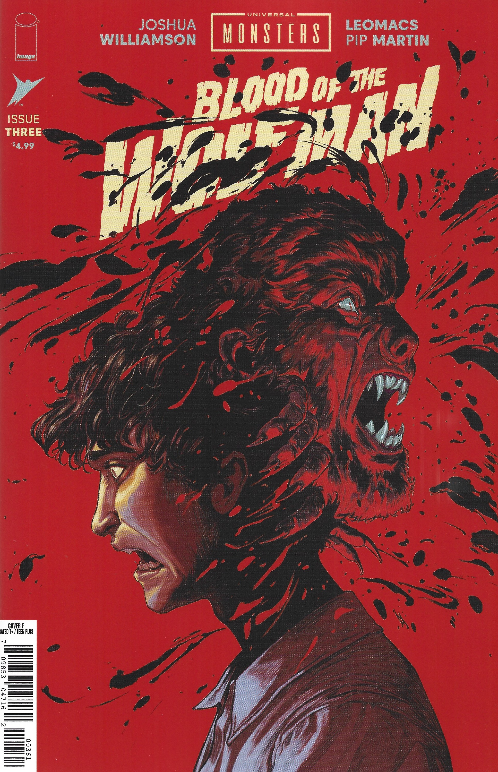 Universal Monsters Blood of the Wolf Man #3 1:75 Nimit Malavia Variant Image