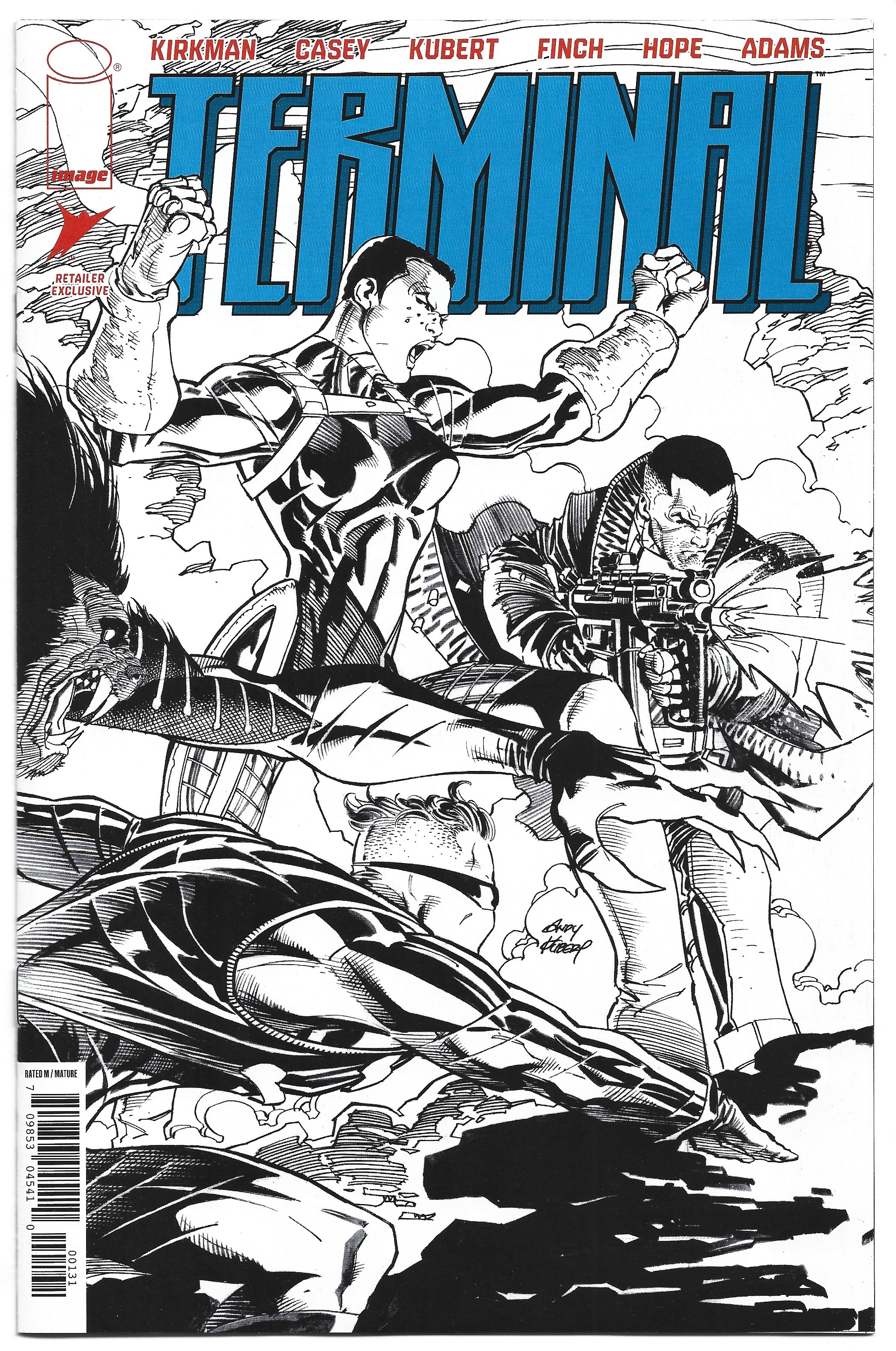 Terminal #1 Ashcan Retailer Exclusive Andy Kubert Kirman Image 2026