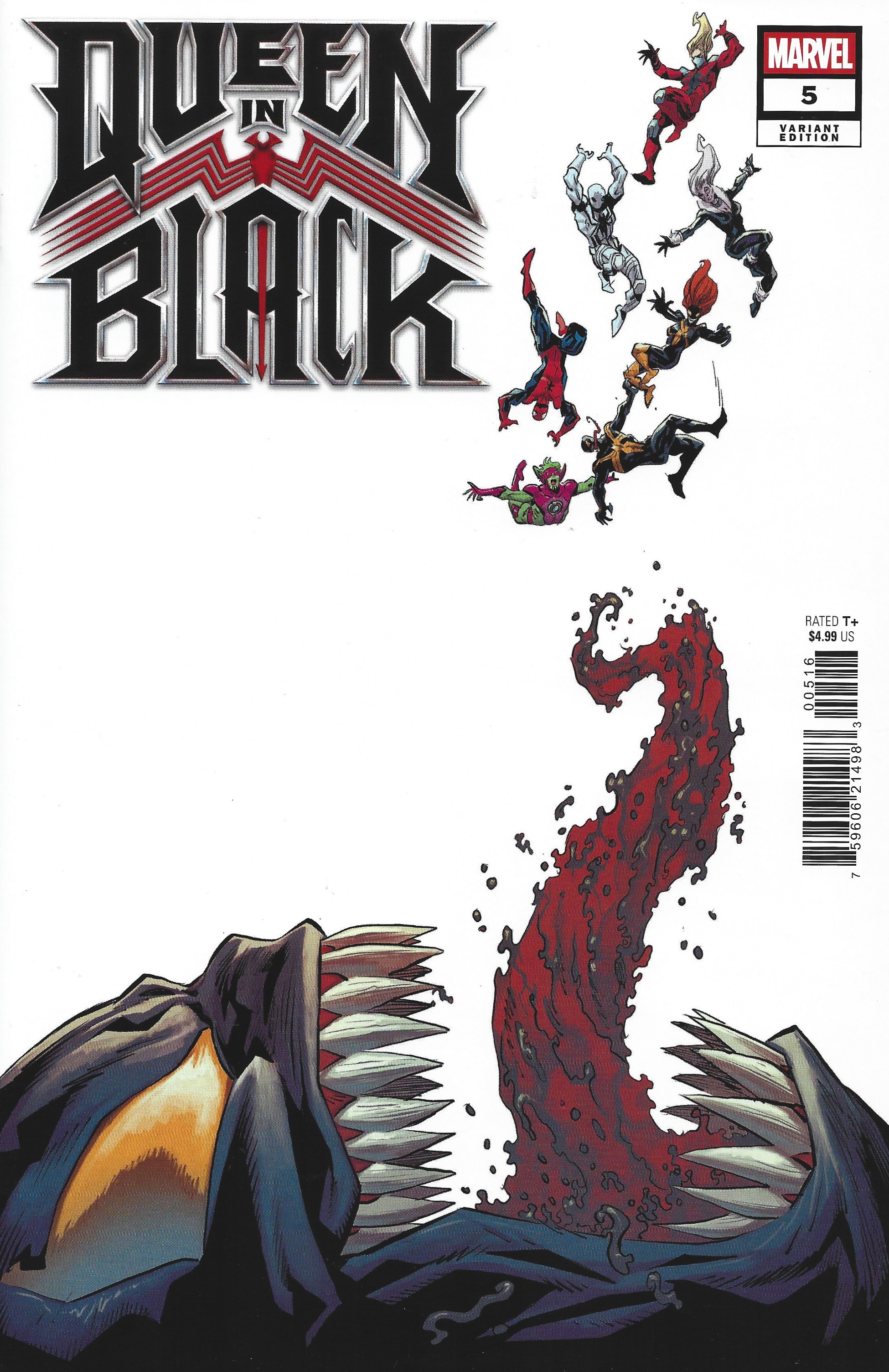 Queen in Black #5 1:50 Ryan Stegman Homage Variant Marvel 2026