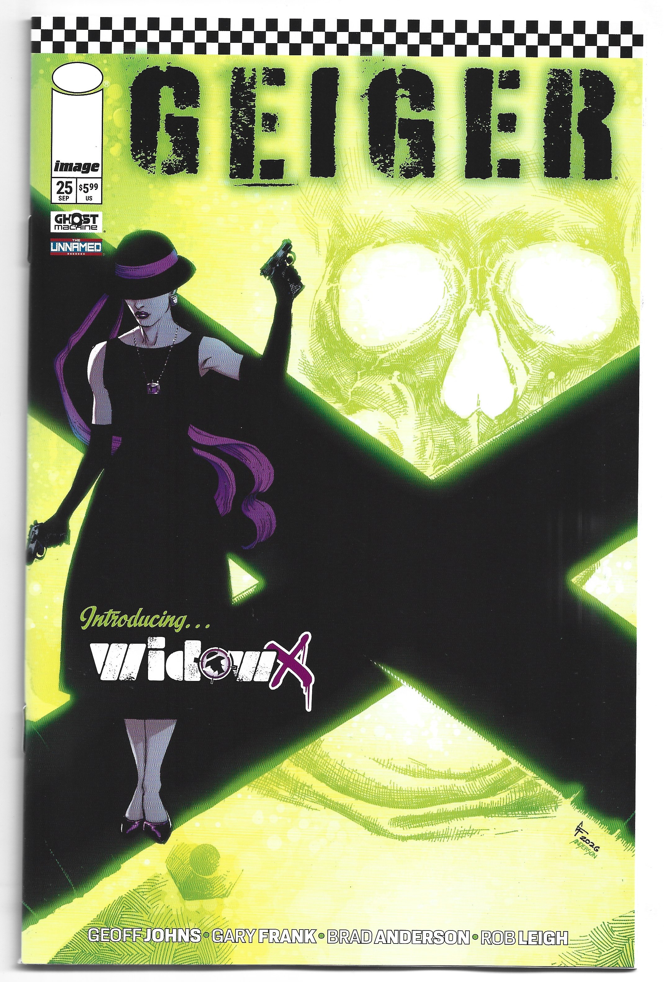 Geiger #25 1:50 Gary Frank Variant Image 2024