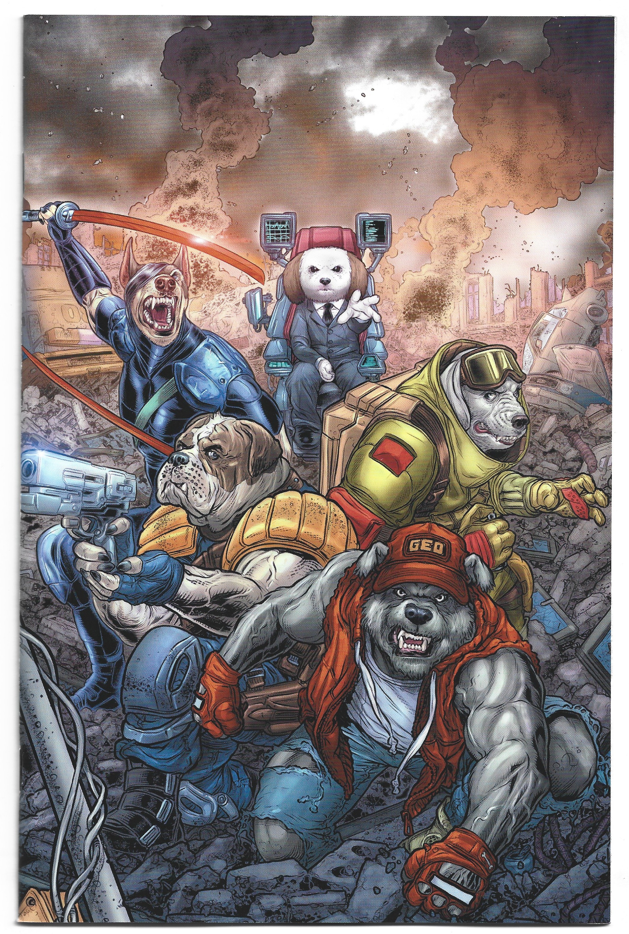Super Mondo Mega Mutts #3 1:20 Juan José Ryp Virgin Variant Oni 2026 VF/NM