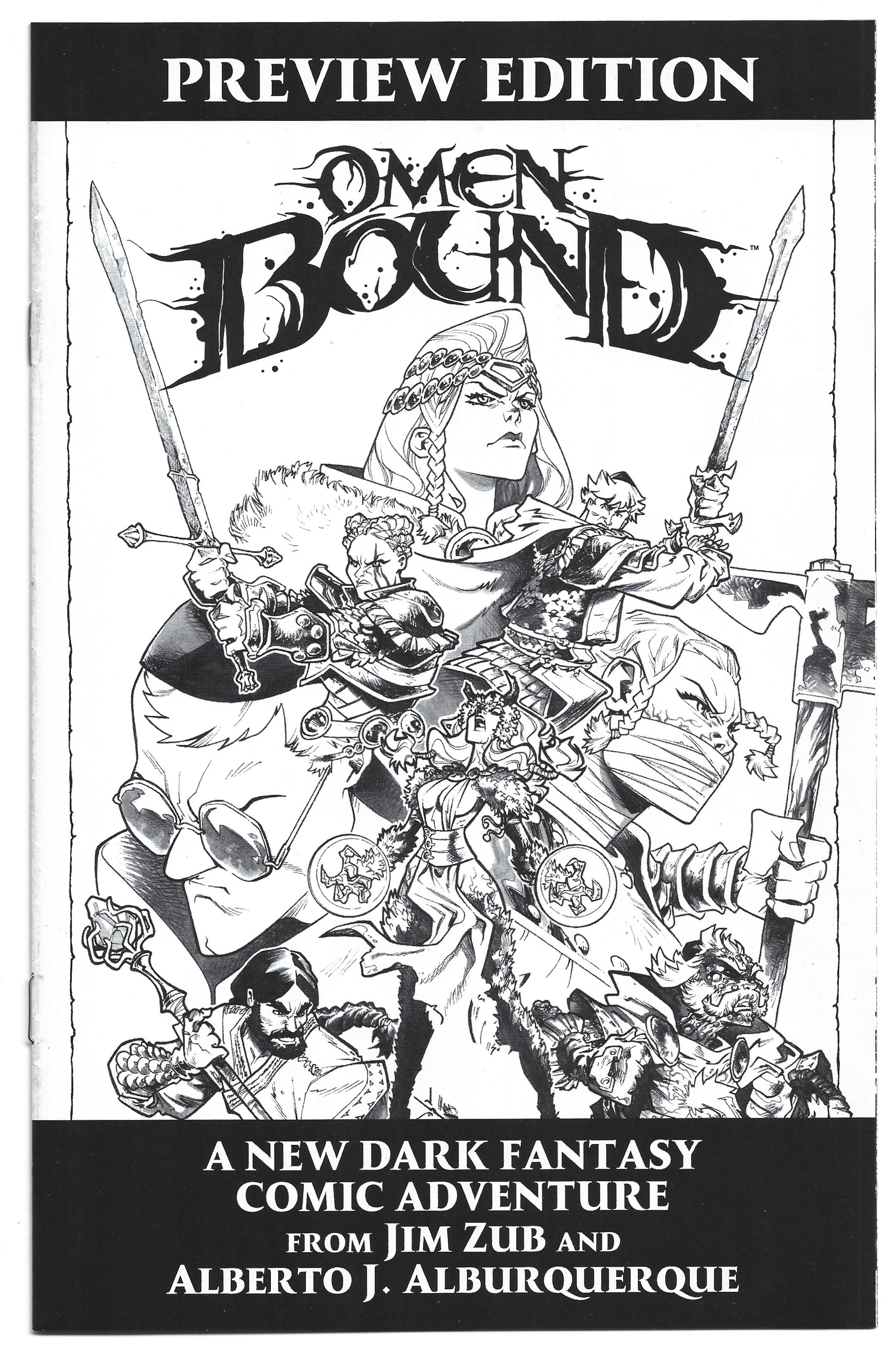 Omen Bound Preview Edition Kim Zub Alburquerque Image 2026 NM-
