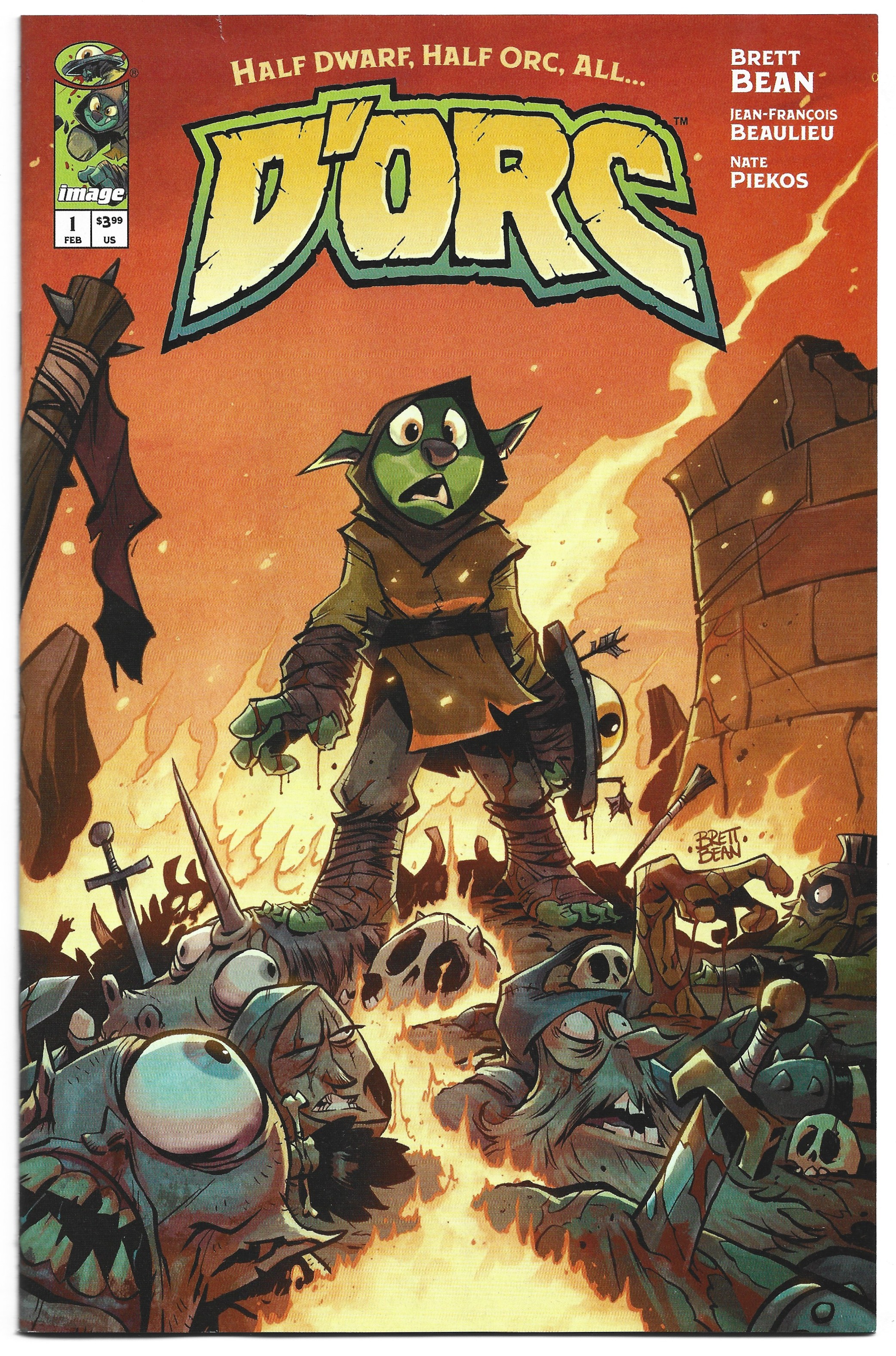 D'Orc #1 1st Print Brett Bean Cover A Image 2026 AS-IS