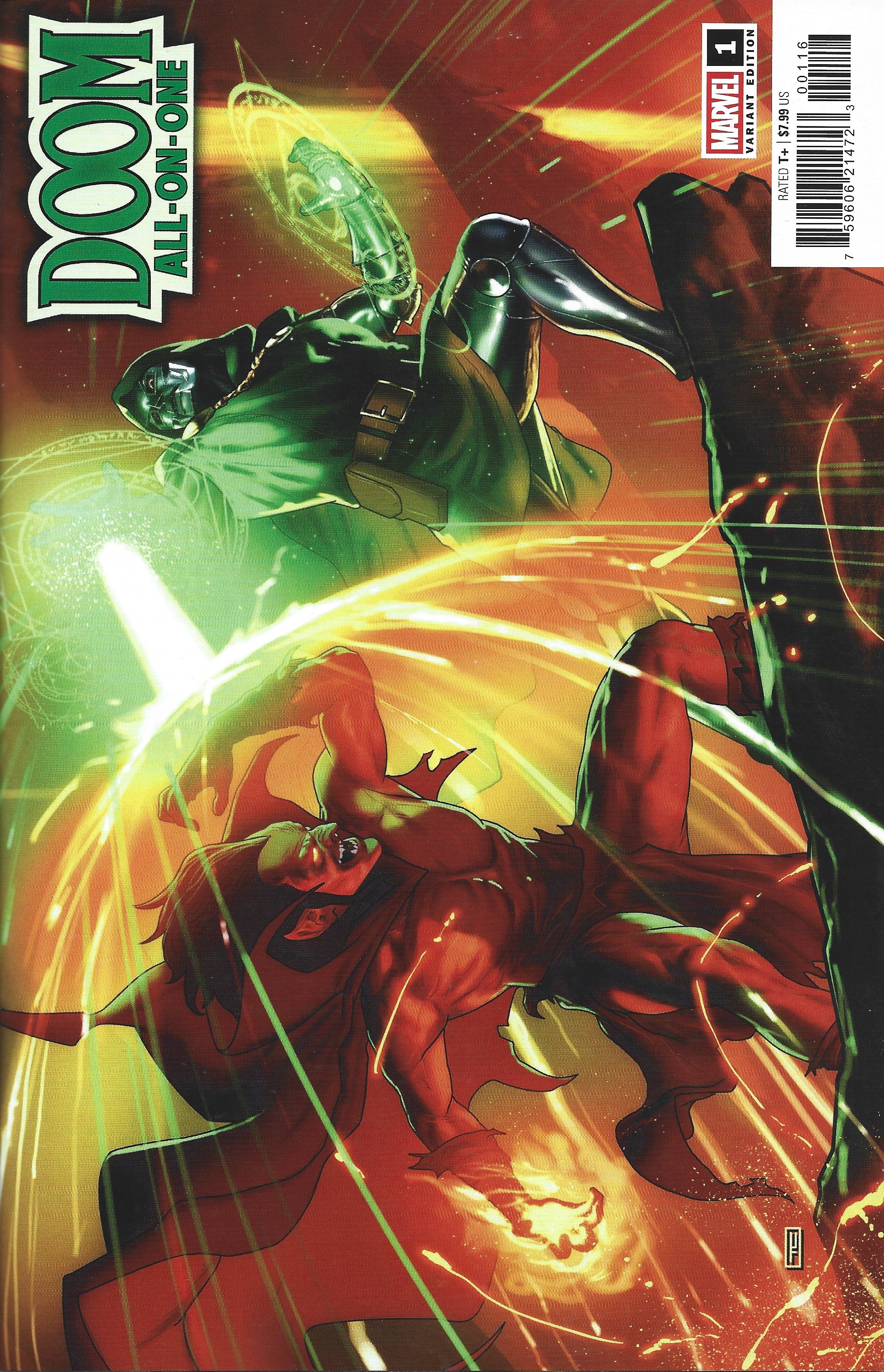 Doom All-on-One #1 1:25 Taurin Clarke Variant Marvel 2026 Al Ewing