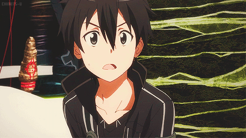 kirito anime 200kb gifs animated october together fan amazing