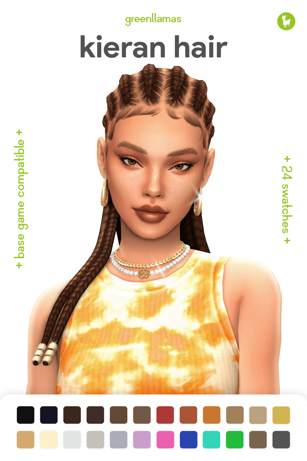 The cutest sims 4 cc braids your sims deserve to wear