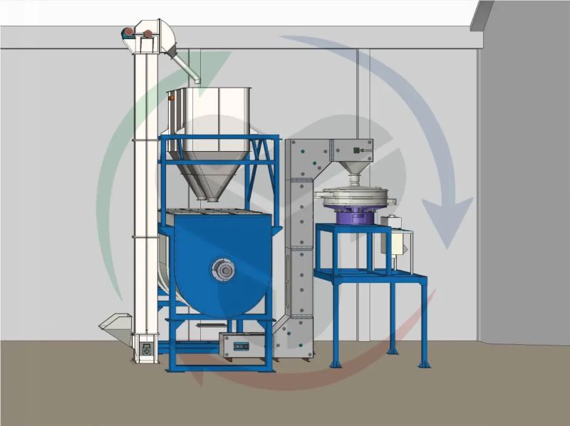 Z Type Bucket Elevator Ultra Febtech Pvt Ltd - Space Images - Premium Desktop Collection