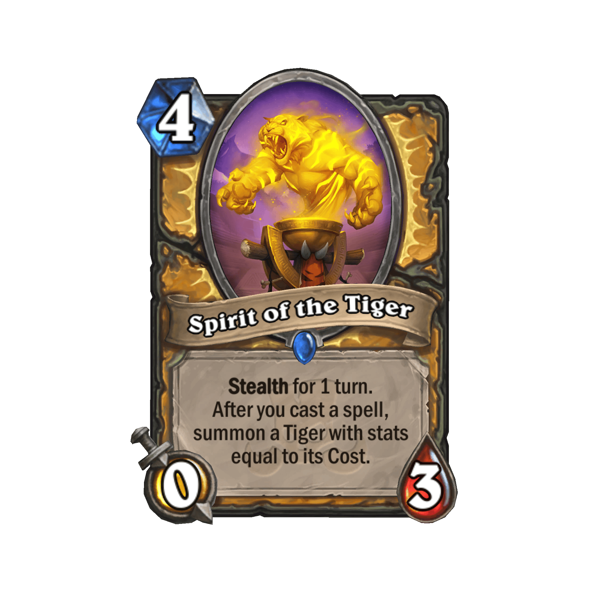 Hearthstone -SpiritoftheTiger