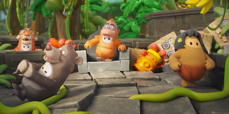Fall Guys Meets Disney In New Jungle Book Crossover