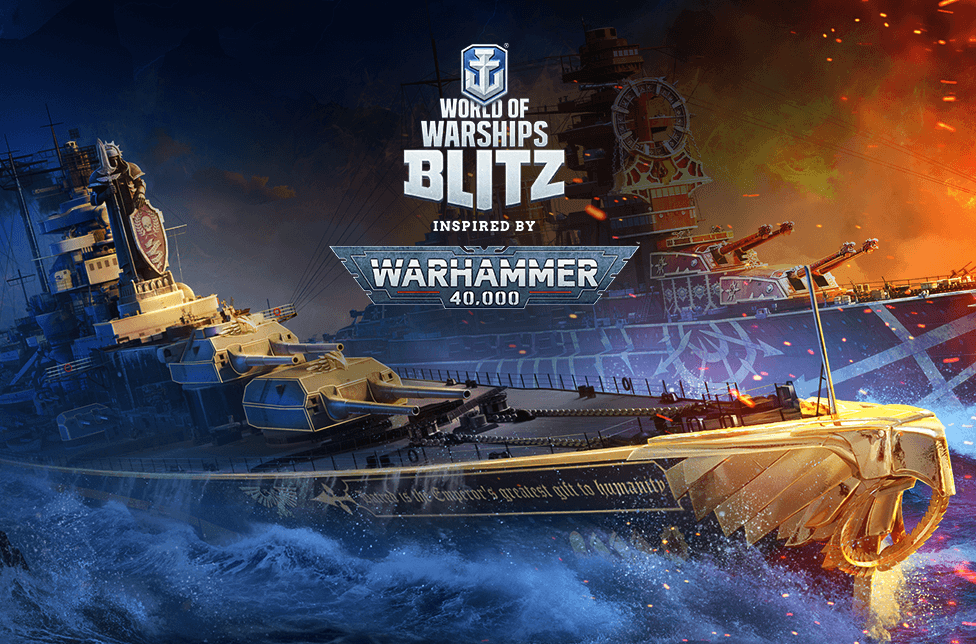 World of Warships Blitz med eksklusivt Warhammer 40 000-innhold