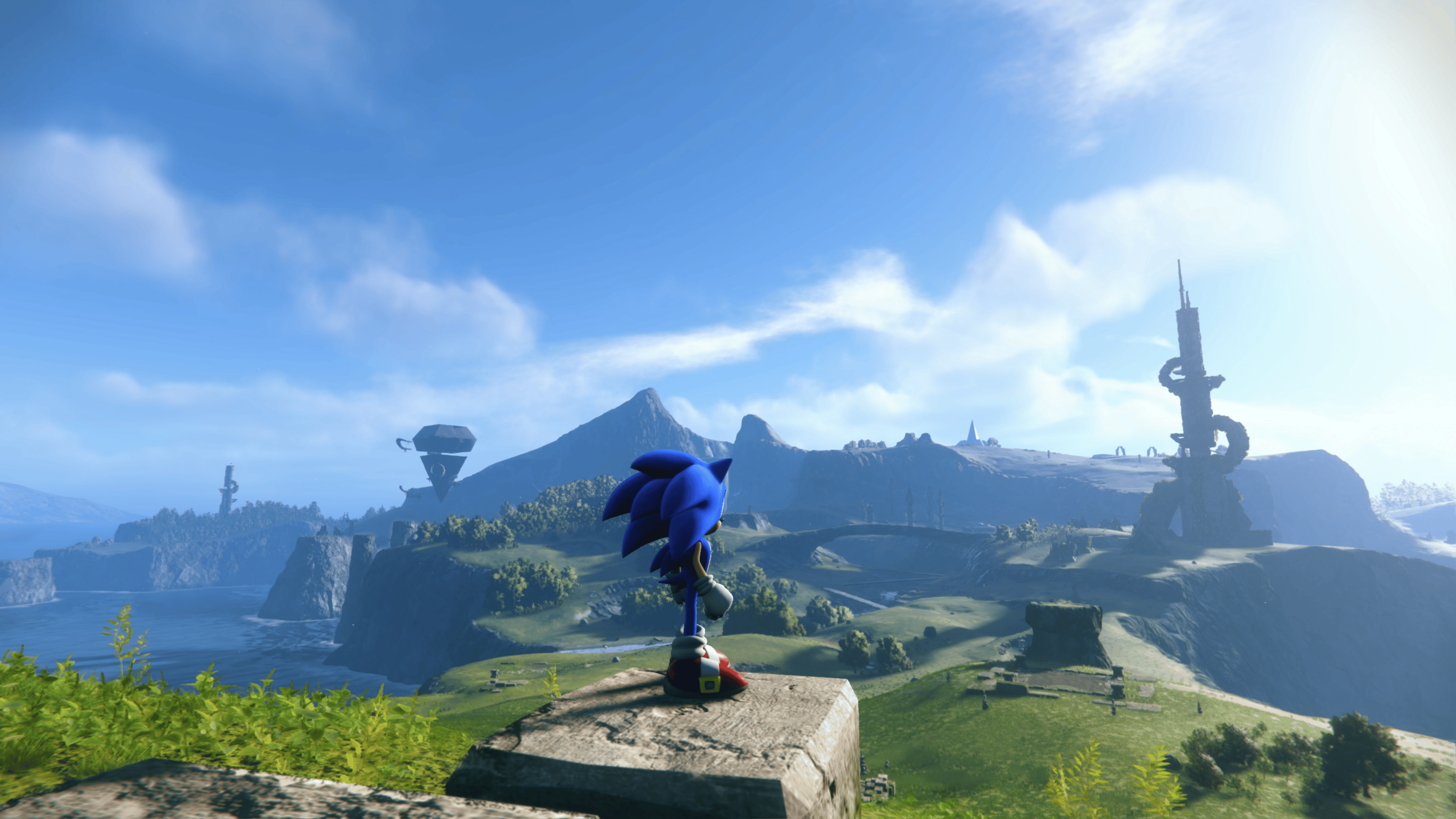 Sonic Frontiers gir Segas lille blå pinnsvin en større verden å rase gjennom