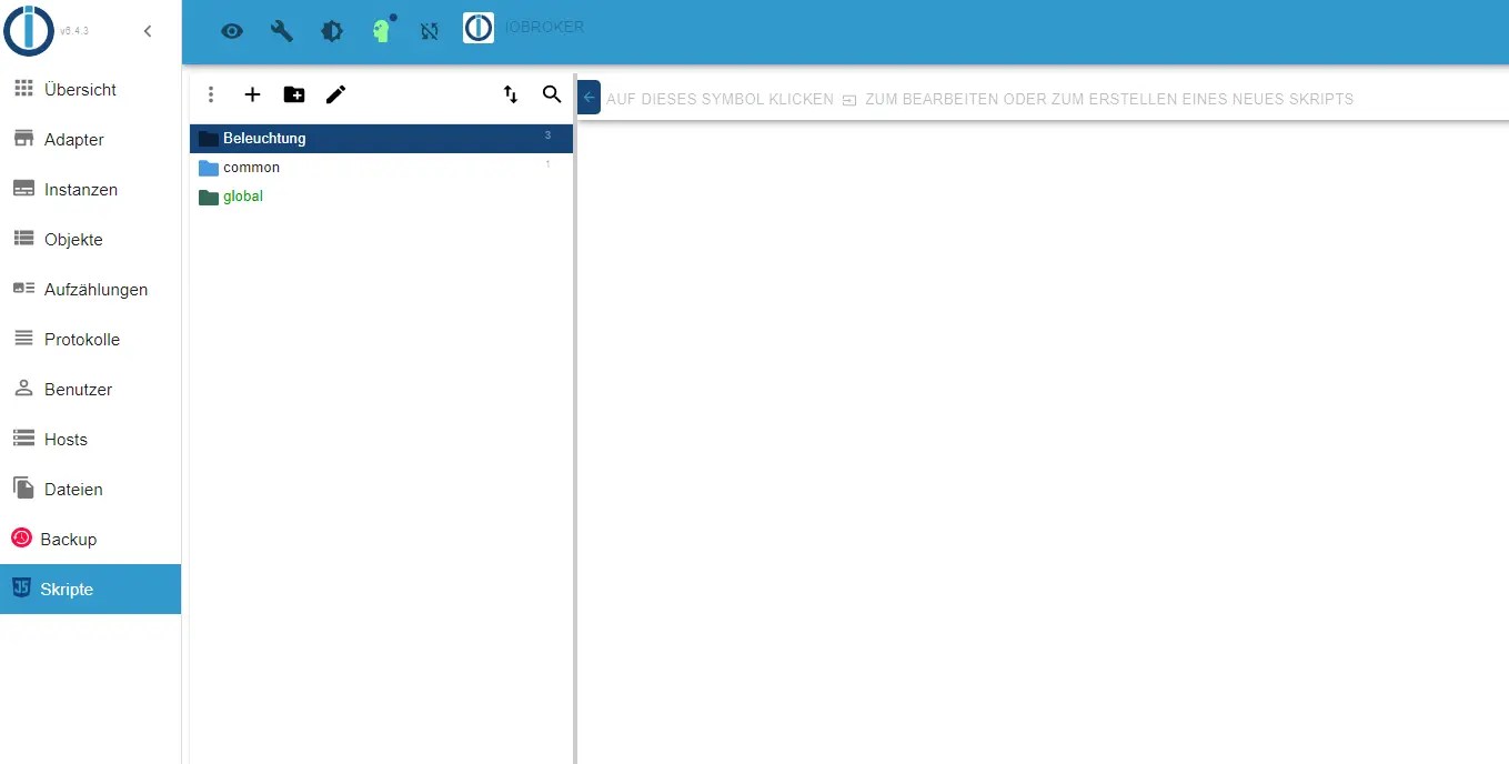 Blockly erster Aufruf