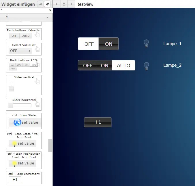 ioBroker VIS Editor