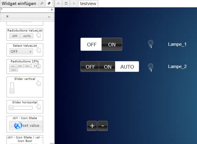 ioBroker VIS Editor