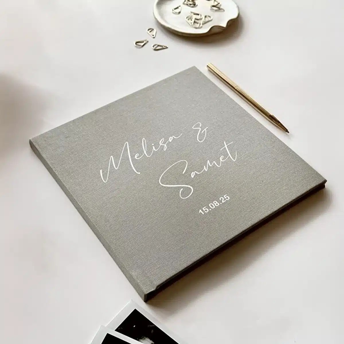 Personalized Wedding & Engagement Memory Book