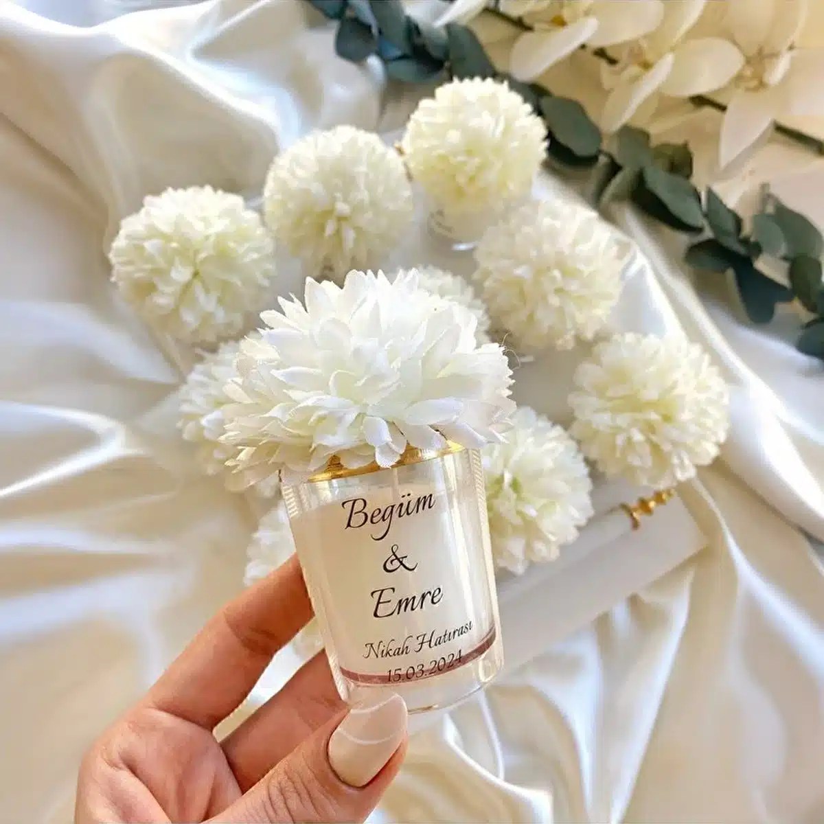 Mika Shot Glass Candle Engagement, Wedding, Henna, Marriage, Gift