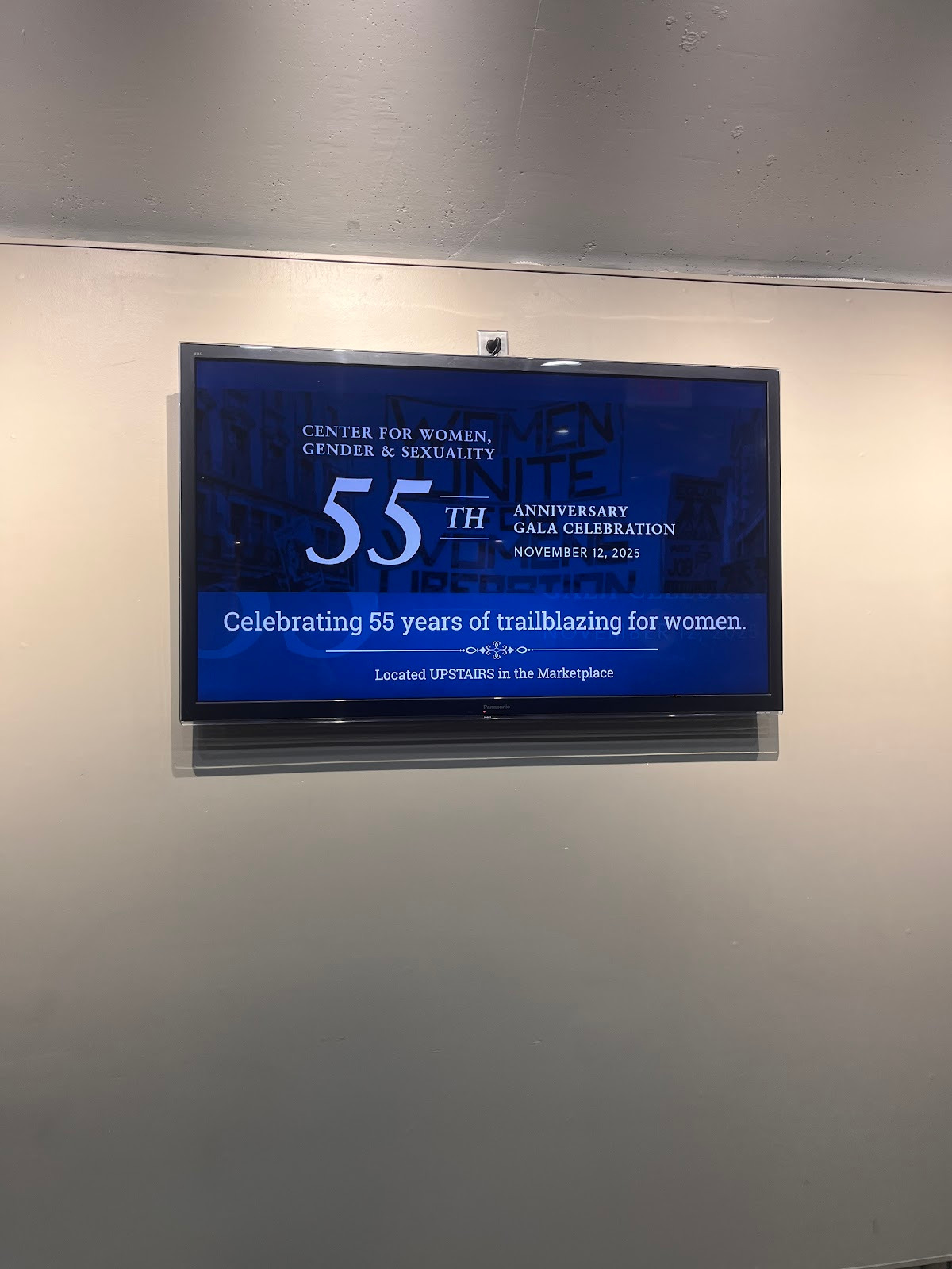 Center for Women, Gender, and Sexuality Celebrates 55th Anniversary