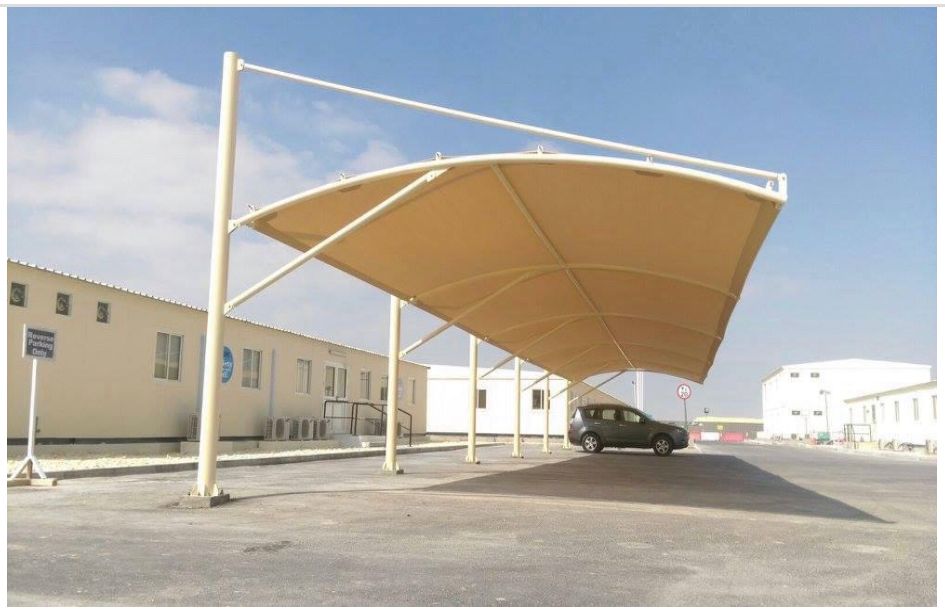PVC parking shades