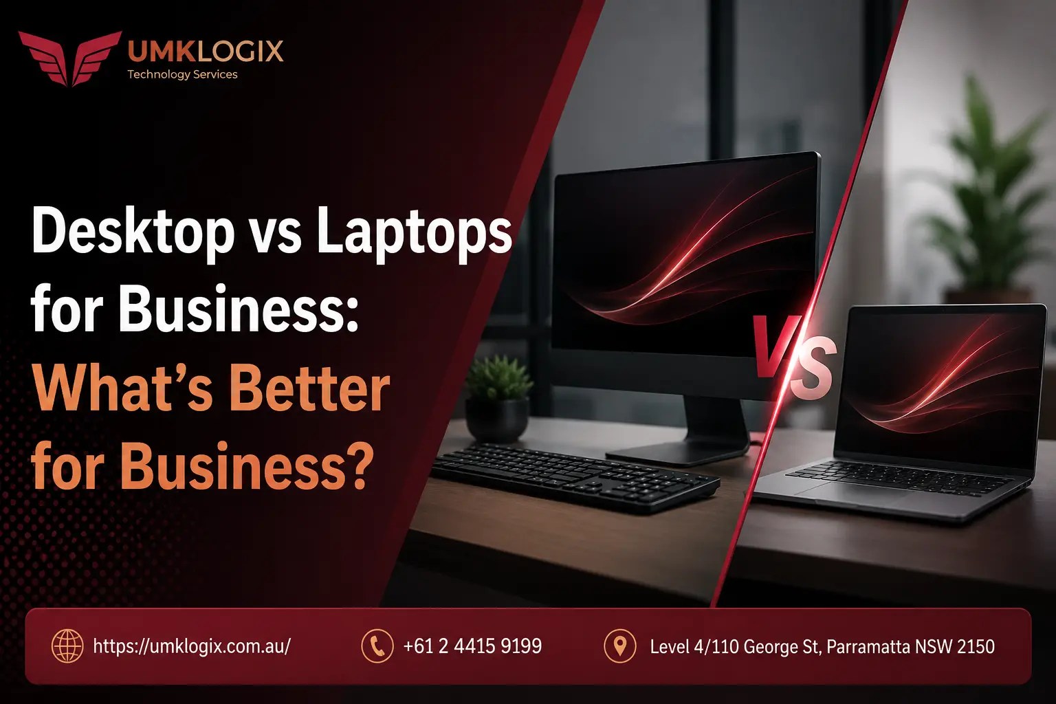 Desktop vs Laptops for Business