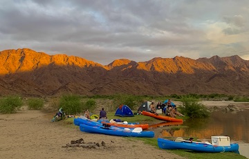 Kayak Orange River / Orange River Rafting Trails Northern Cape Richtersveld :