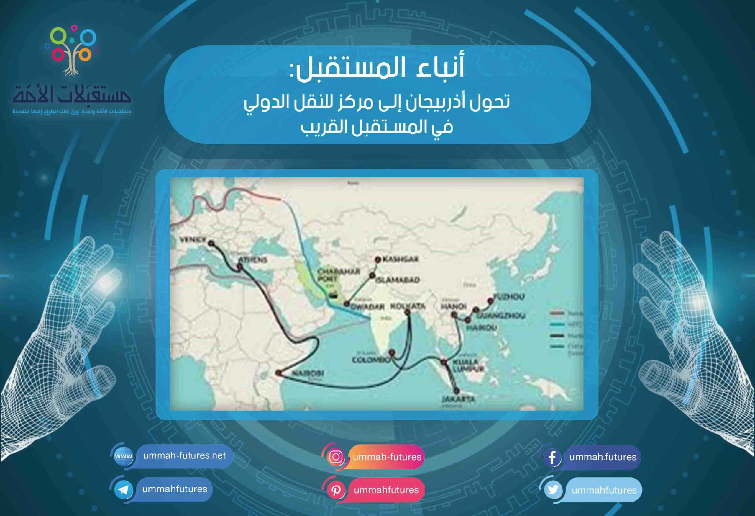 تحول أذربيجان إلى مركز للنقل الدولي في المستقبل القريب