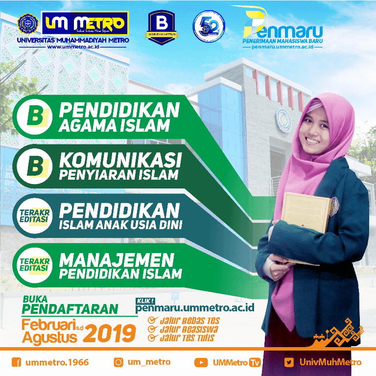 Islam sebagai agama akhir yang telah mendapat jaminan dari sisi allah akan kebenarannya. Prospek Kerja 4 Prodi Di Fakultas Agama Islam Um Metro Universitas Muhammadiyah Metro