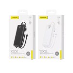 Foneng PX106 10000mAh 22.5W Power Bank with Built-In 3 Cables price