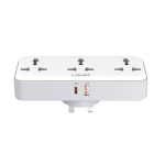 LDNIO SC3317 3 AC Outlets Portable Extension Power Socket