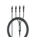 LDNIO LC-94c 100W Type-C to iP/Type-C/Micro USB Fast Charging Cable 1.2M