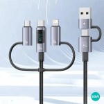 USAMS SJ713 60W Fast Charging 6 in 1 Display Display Data Cable