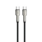 XUNDD XDDC-037 Zinc Alloy Woven 60W USB C to USB C Data Cable