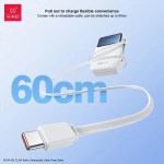 XUNDD XDPB-005 22.5W 20000mah Power Bank with Built-in Retractable Cable