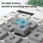 Yesido EC10 Dual Power Source LCD Display Desk Calculator