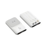 AiVR PD 20W 10000mAh Mini Wireless Fast Charge Power Bank with Built in Cable