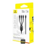 Baseus Flash Series 3 100W One for three Fast Charging Cable