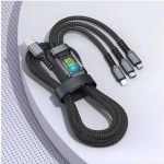 GEEOO DC305 100W Super Fast 3-in-1 Charging Cable