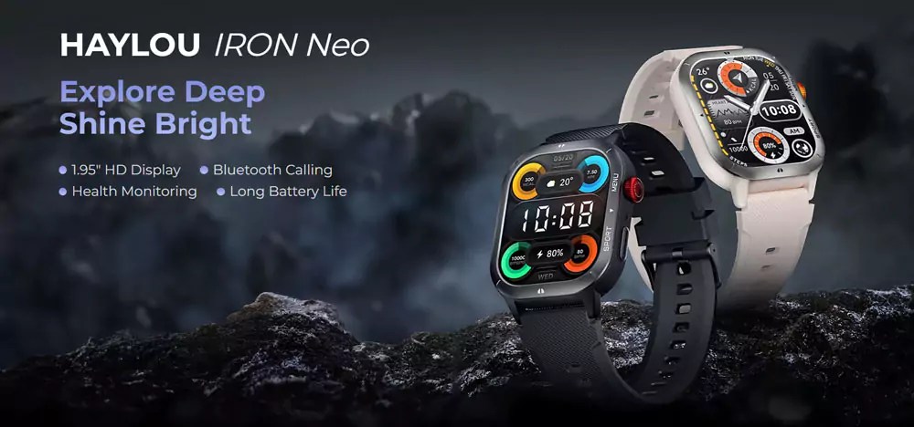 Haylou Iron Neo Bluetooth Calling Smart Watch