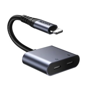 iPhone charging and music adapter