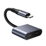 iPhone charging and music adapter