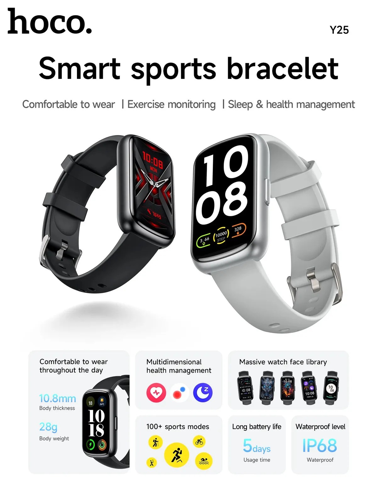 Hoco Y25 Smart Sports Watch